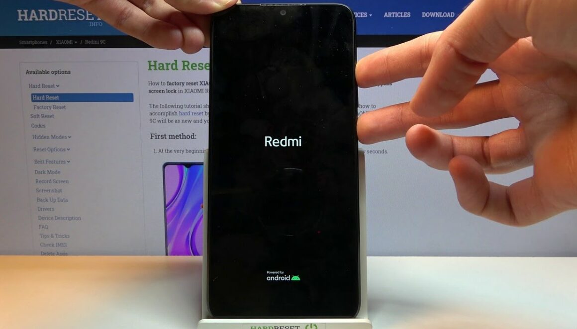 Redmi Note 9 Pro Hard Reset