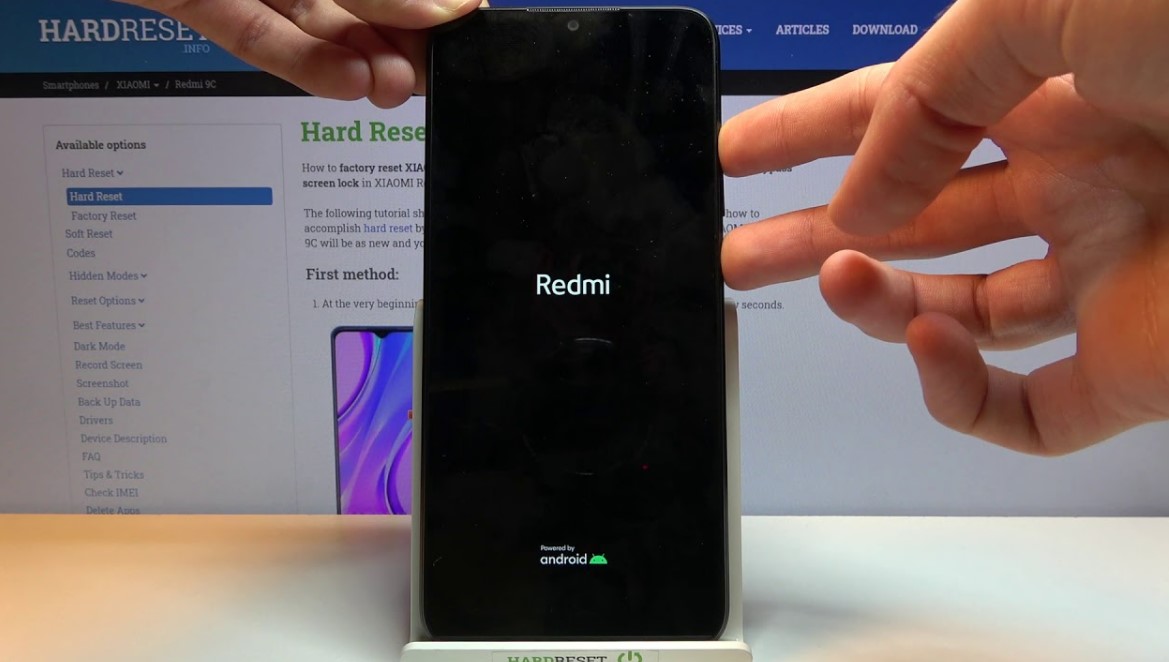 Hard Reset Xiaomi Redmi Note 9 Pro