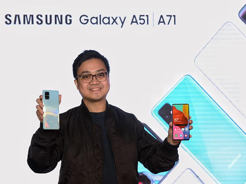 Peluncuran Samsung Galaxy A51 dan A71 (arenalte.com)