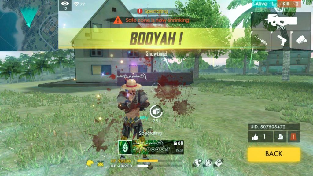Gameplay Free Fire (APKPure)