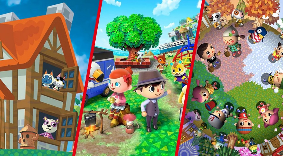 Berbagai seri Animal Crossing (NintendoLife)