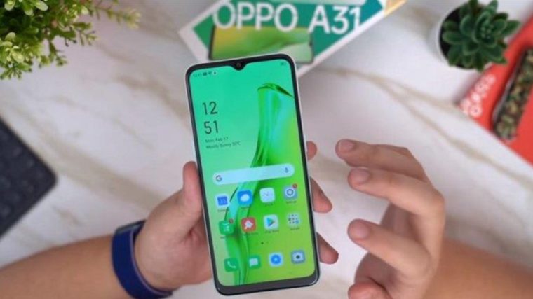 harga oppo a31 second 2020