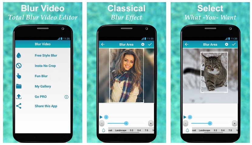 Aplikasi Blur Video (Play Store)