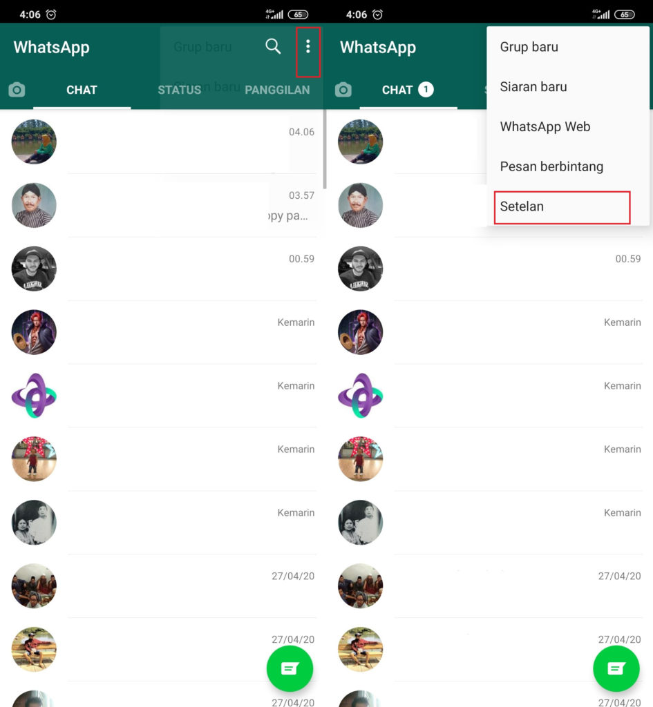 Cara Mengaktifkan Notifikasi WhatsApp lewat Pengaturan Aplikasi
