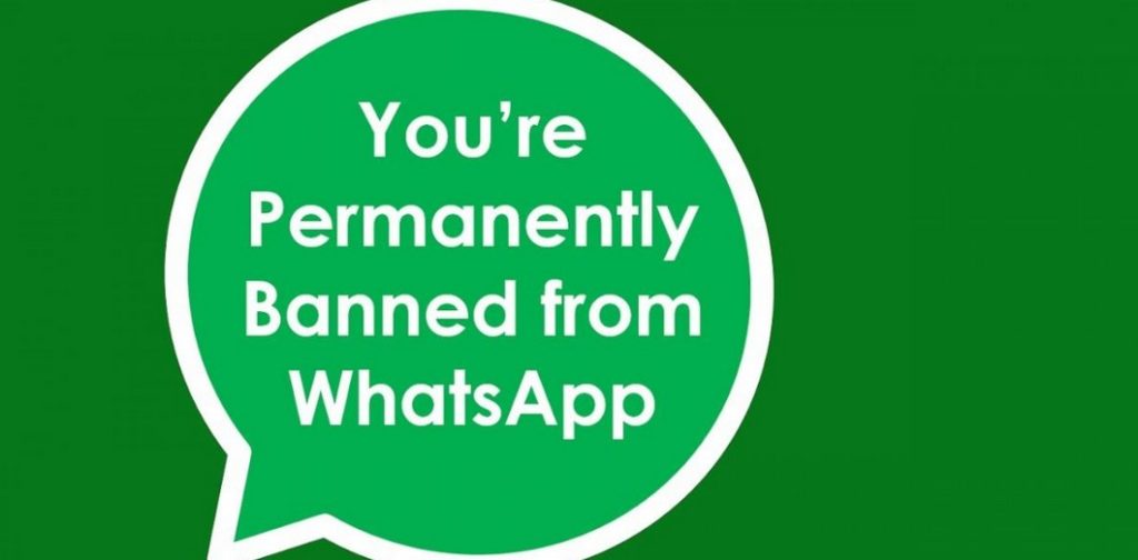 Pemberitahuan blokir permanen dari WhatsApp (ACECDN)