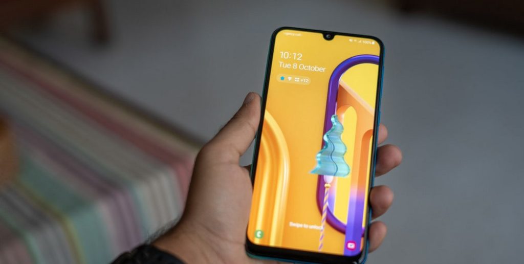 Display Galaxy M30s (Android Authority)