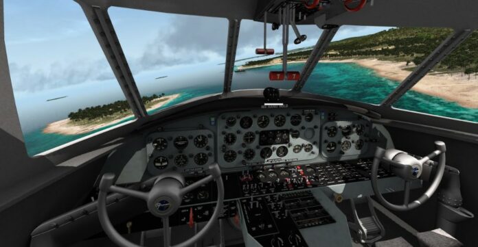 Game simulasi pesawat untuk Android (YouTube)