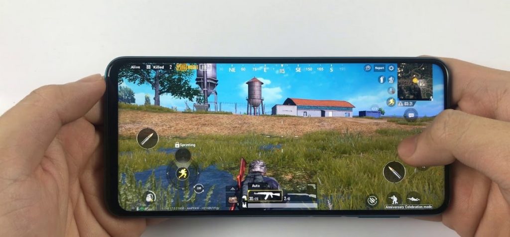 Redmi Note 9 Pro tes game PUBG (YouTube)