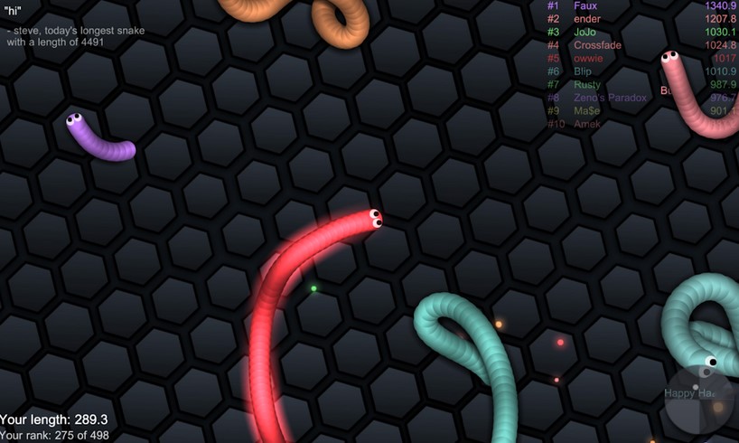 Game Slither.io (Play Store)