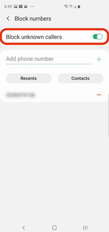 Blokir panggilan tidak dikenal pada Android One (BusinessInsider)