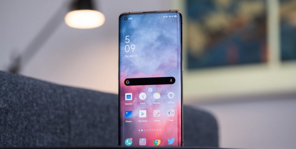 Layar Oppo Find X2 Pro (Android Authority)