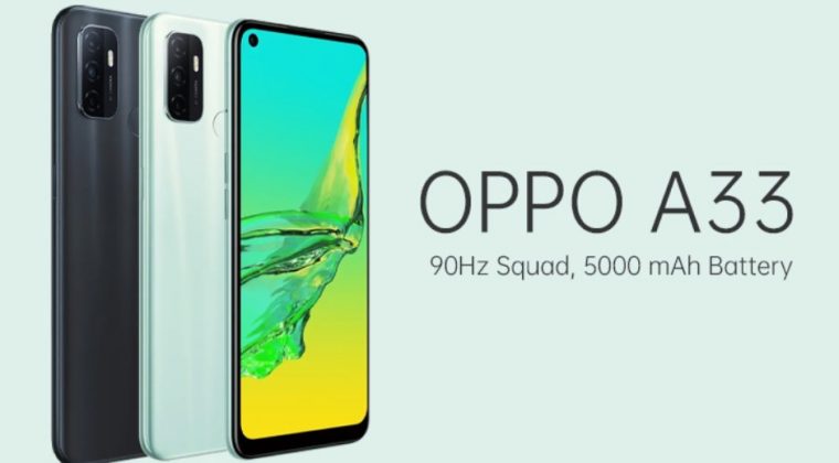 hp oppo a31 second