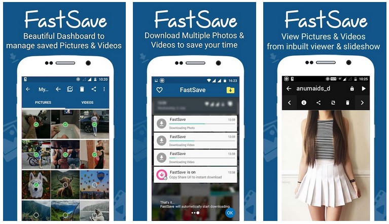 Aplikasi FastSave for Instagram (Play Store)