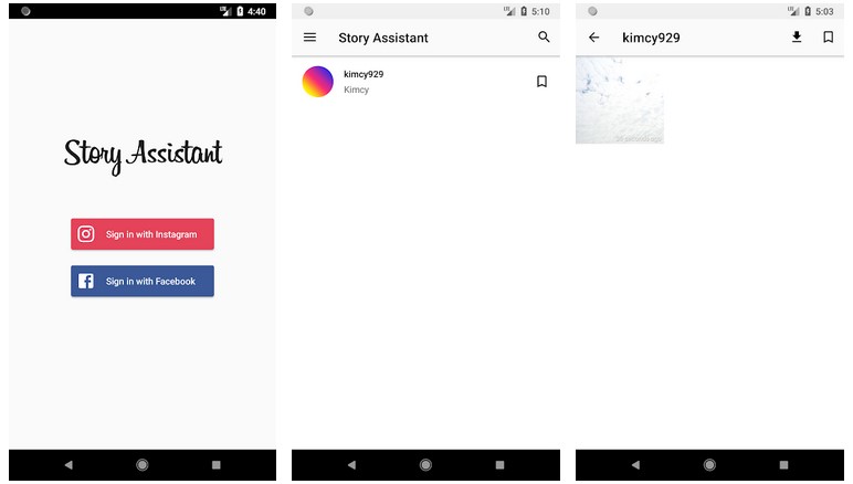 Aplikasi Story Saver for Instagram – Story Assistant (Play Store)