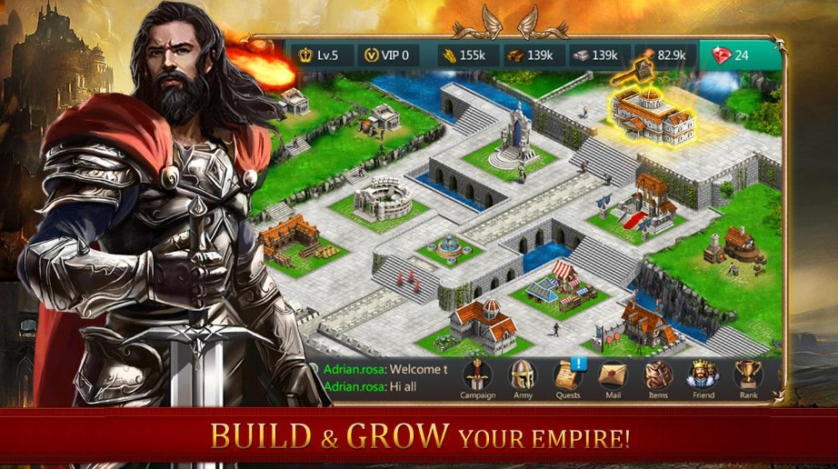 Game Age of Kingdoms (Play Store)