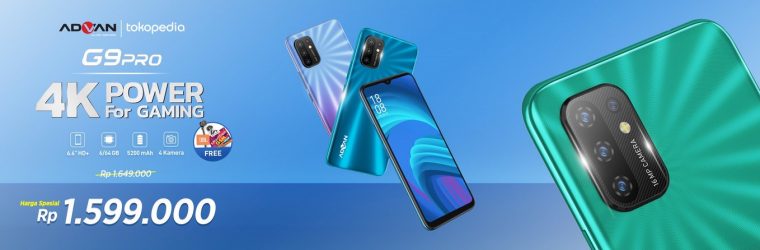 Review Advan G9 Pro Spesifikasi, Harga Terbaru, Kelebihan