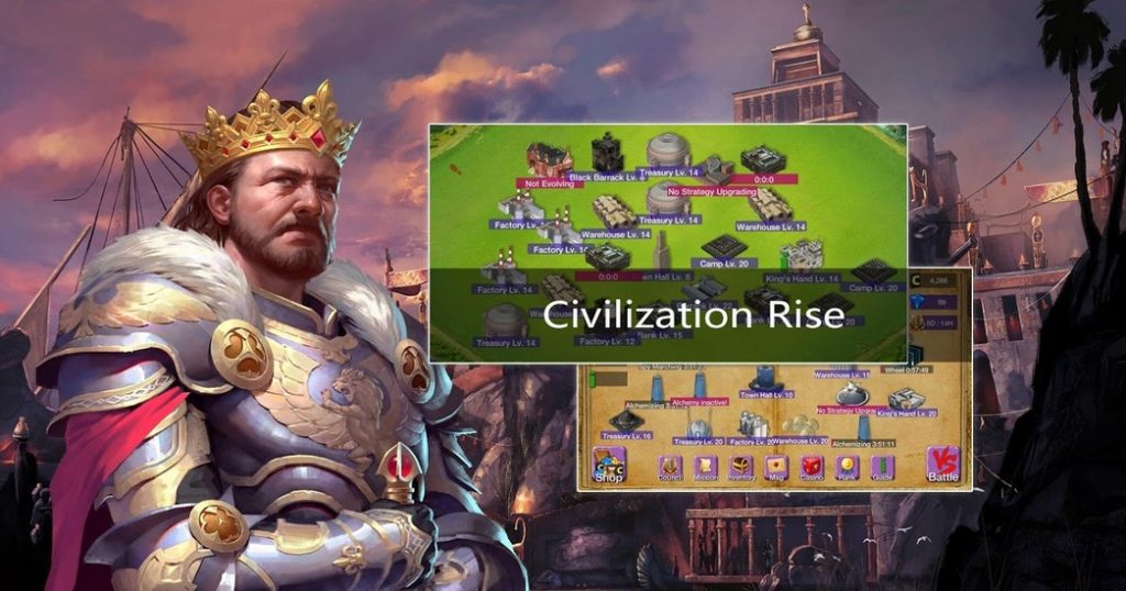 game offline strategi perang kerajaan (Play Store)