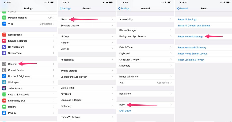 Cara reset pengaturan jaringan Android atau iPhone (CNet)