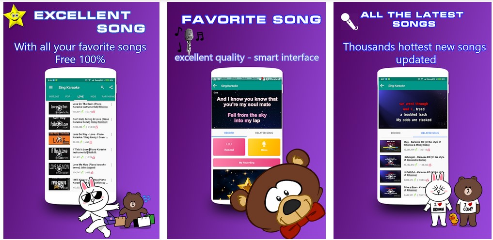 Aplikasi Sing Karaoke Online & Karaoke Record (Play Store)