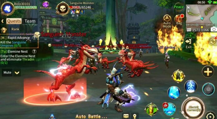 Game MMORPG Android open world (Android Authority)