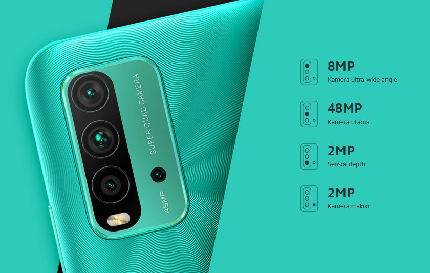Kamera belakang Redmi 9T (Xiaomi Indonesia)