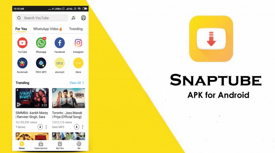 Aplikasi Snaptube (PinIMG)