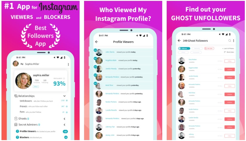 Follower Tracker IG Reports and Viewers (Play Store)