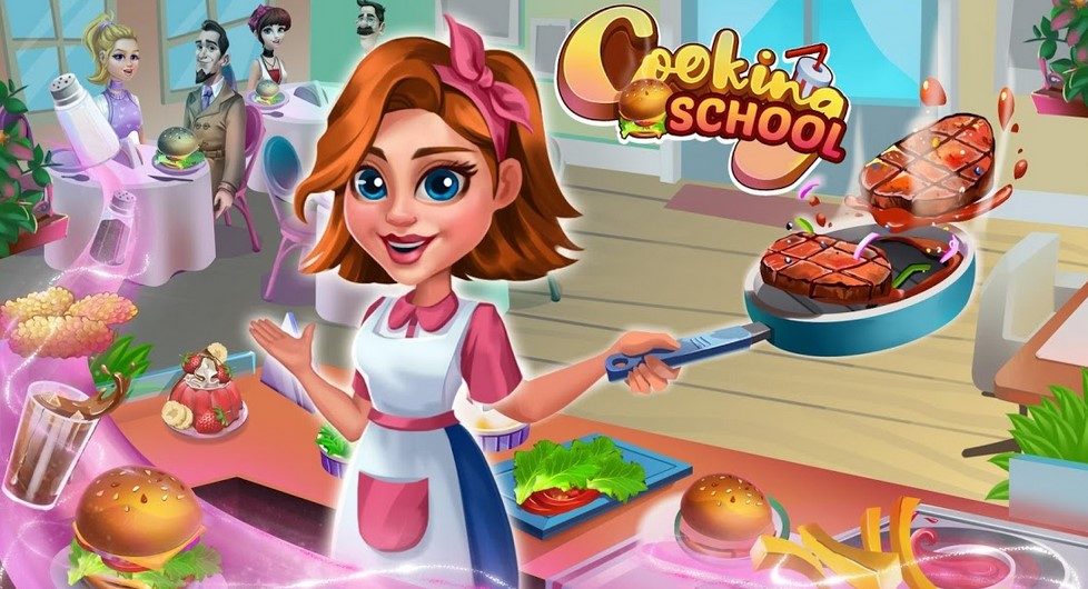 download game android anak perempuan Sekolah Memasak 2020 (Play Store)