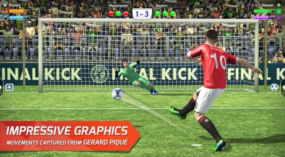 Final kick 2020 Best Online football penalty game (Play Store)