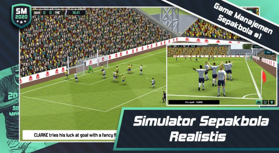 Soccer Manager 2020 - Game Manajemen Sepak Bola (Play Store)