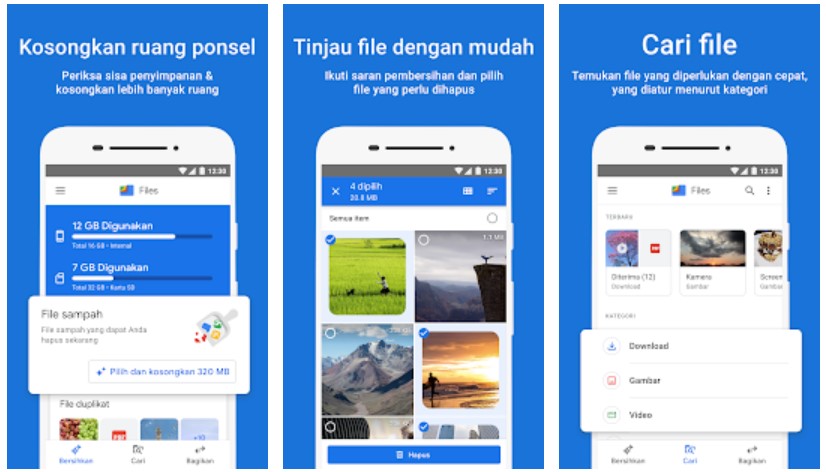 Aplikasi Files by Google (Play Store)