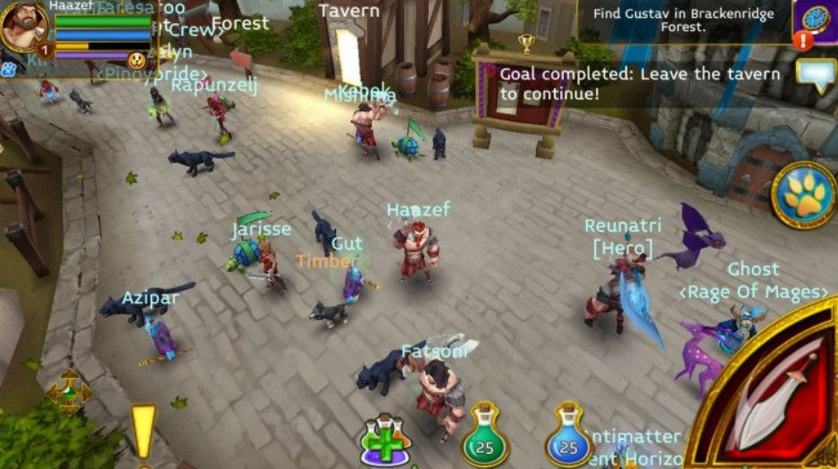 game android petualangan online multiplayer (Keepo)