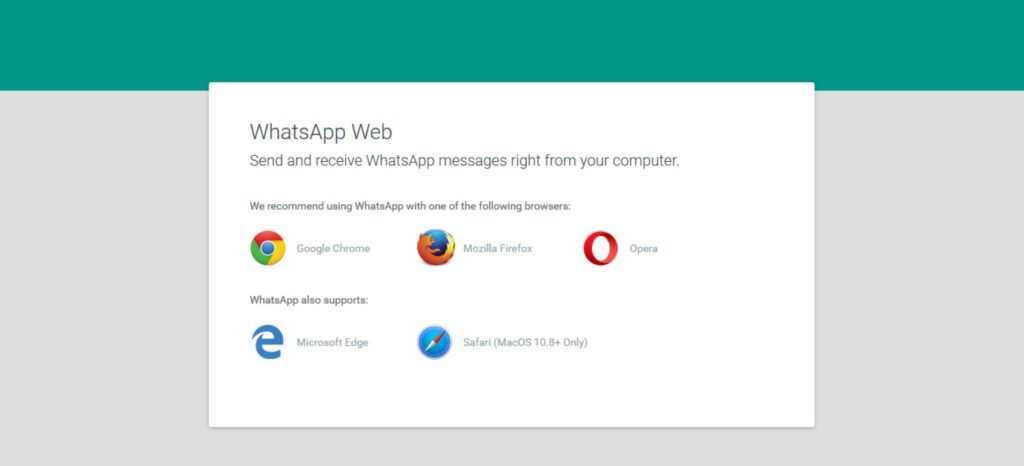 Penyebab WhatsApp Web tidak bisa dibuka (Imgur)