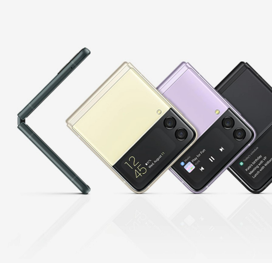Desain Samsung Galaxy Z Flip3 5G