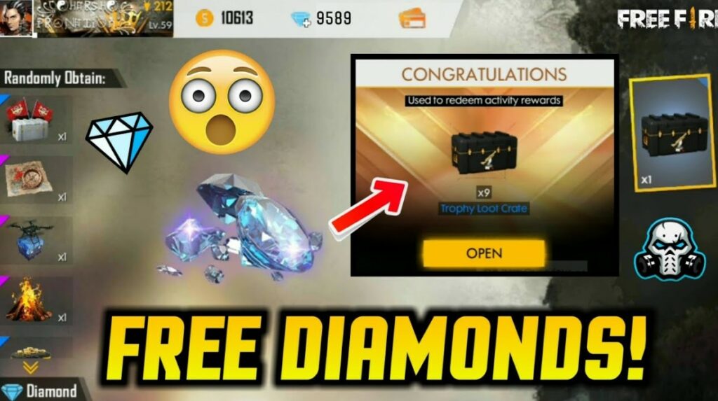 cara dapat diamond gratis ff tanpa apk