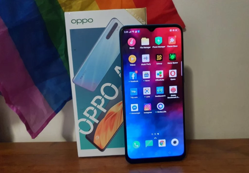 lcd oppo a91